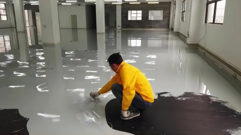 顺德防腐防静电地坪,防腐防静电自流平地坪